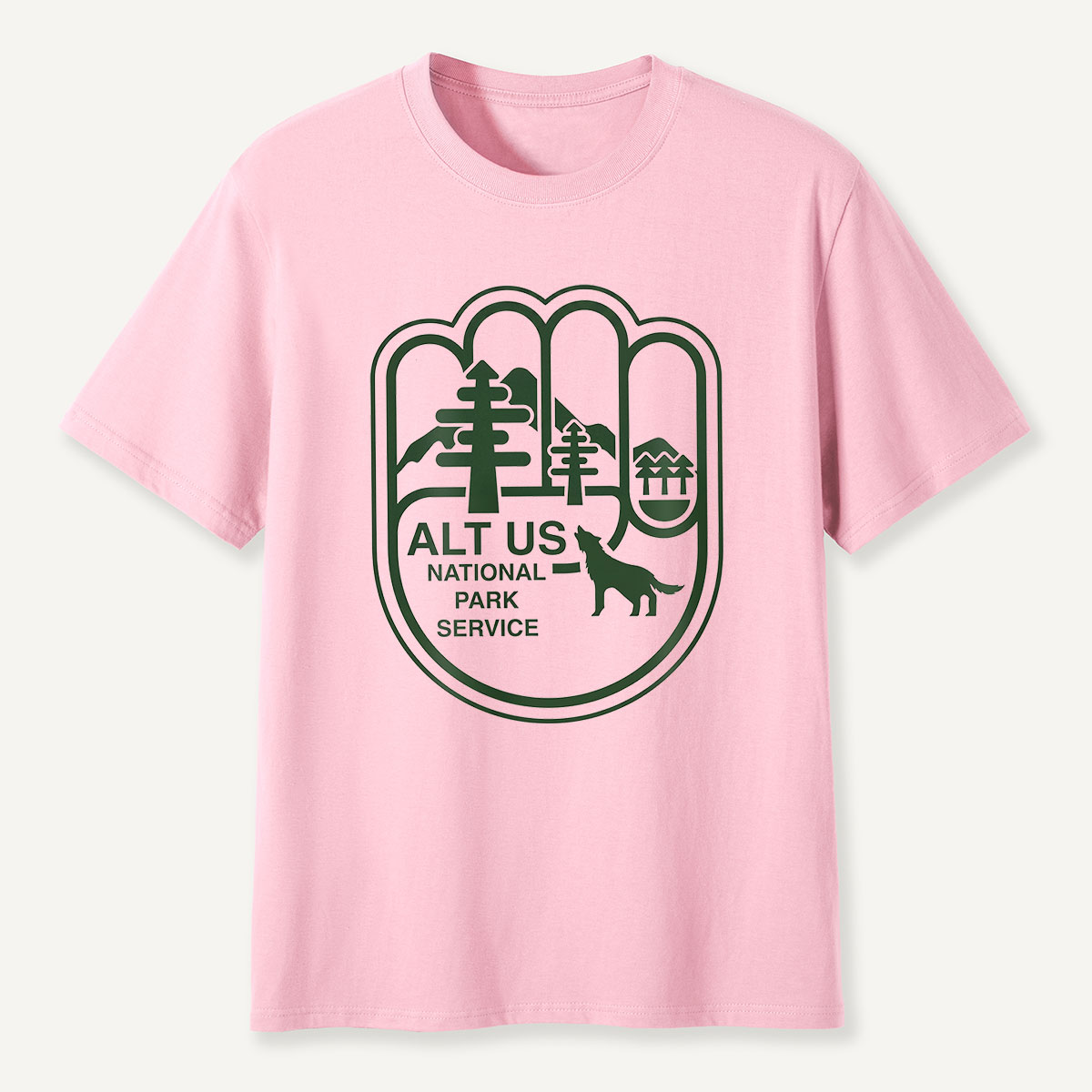 Alt US National Park Service Hand Emblem T-Shirt