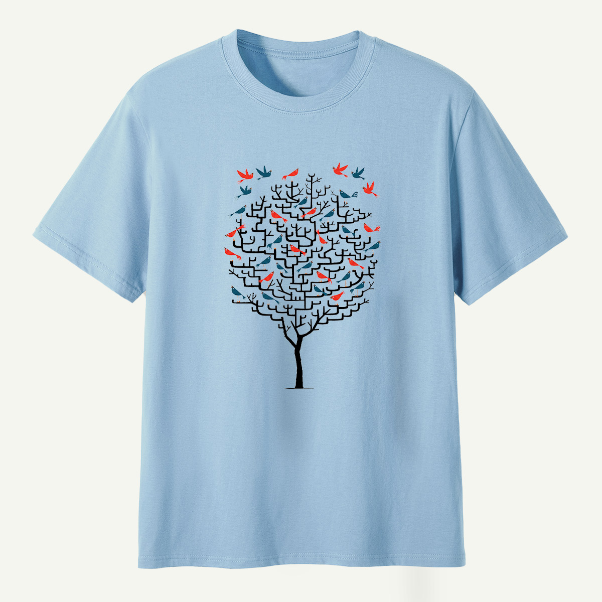 Birds Of Freedom Tree T-Shirt