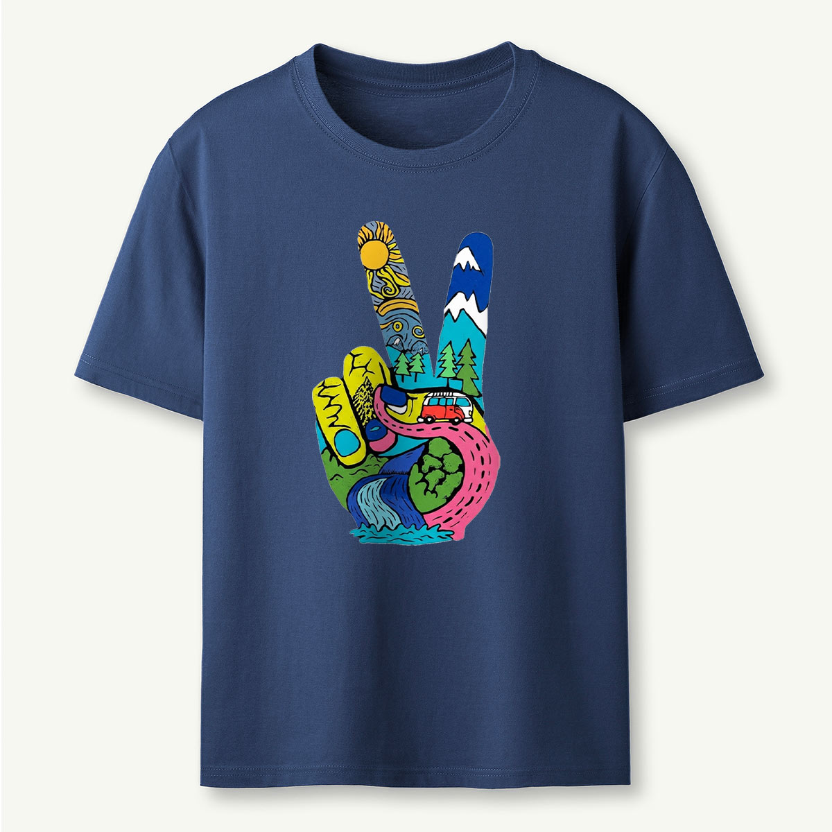 Funky Peace Nature T-Shirt