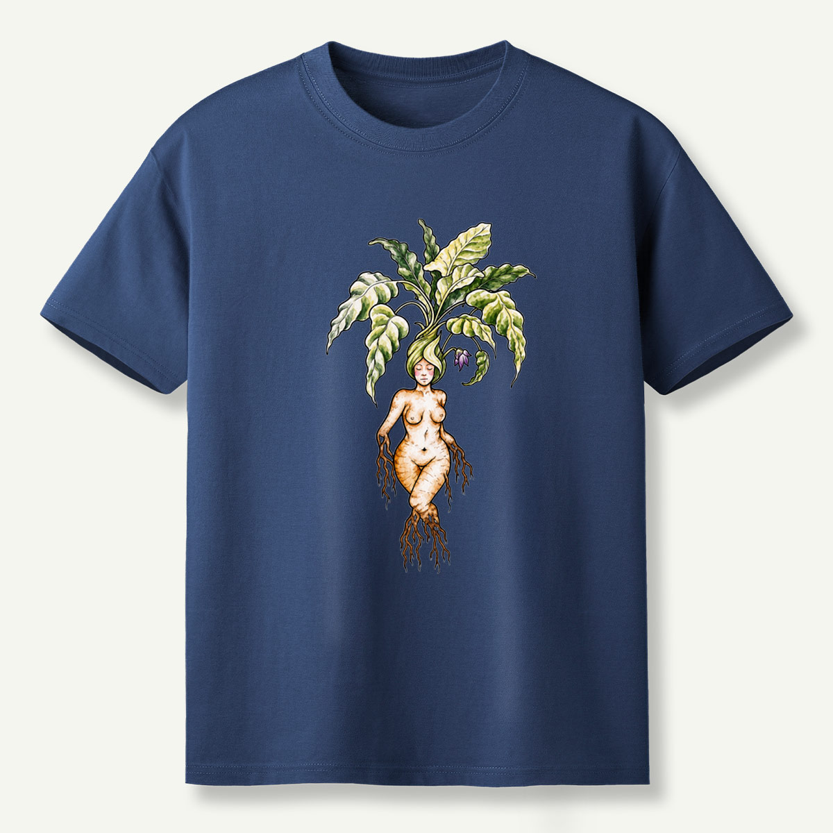 Forest Goddess Botanical Root Spirit T-Shirt