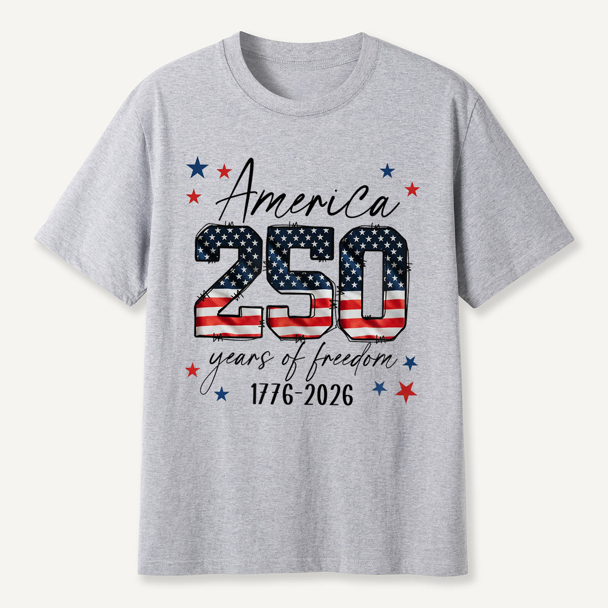 America 250 Years of Freedom 1776‑2026 T-Shirt