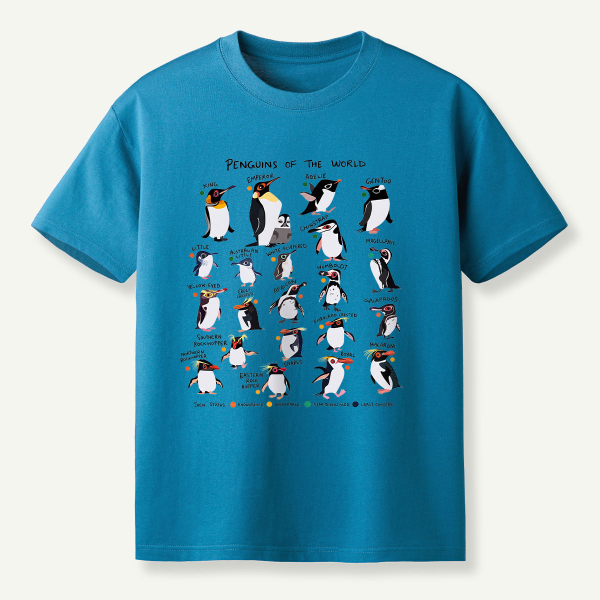 Penguins Of The World Guide T-Shirt