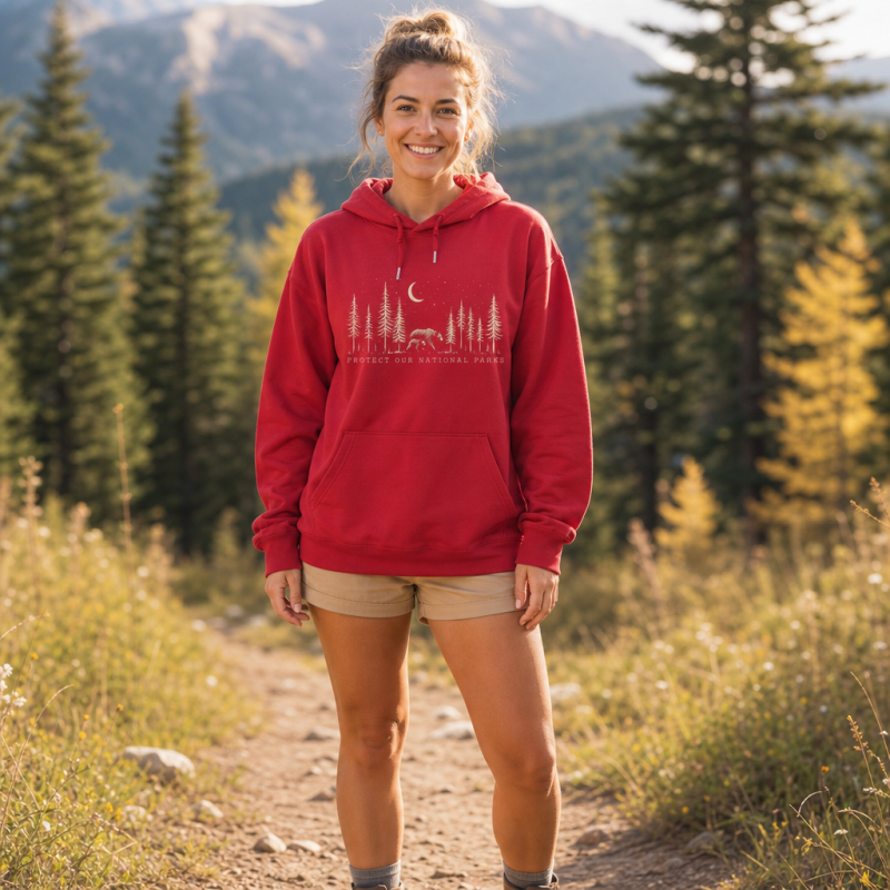 Protect The National Parks Environmental Activism Hoodie