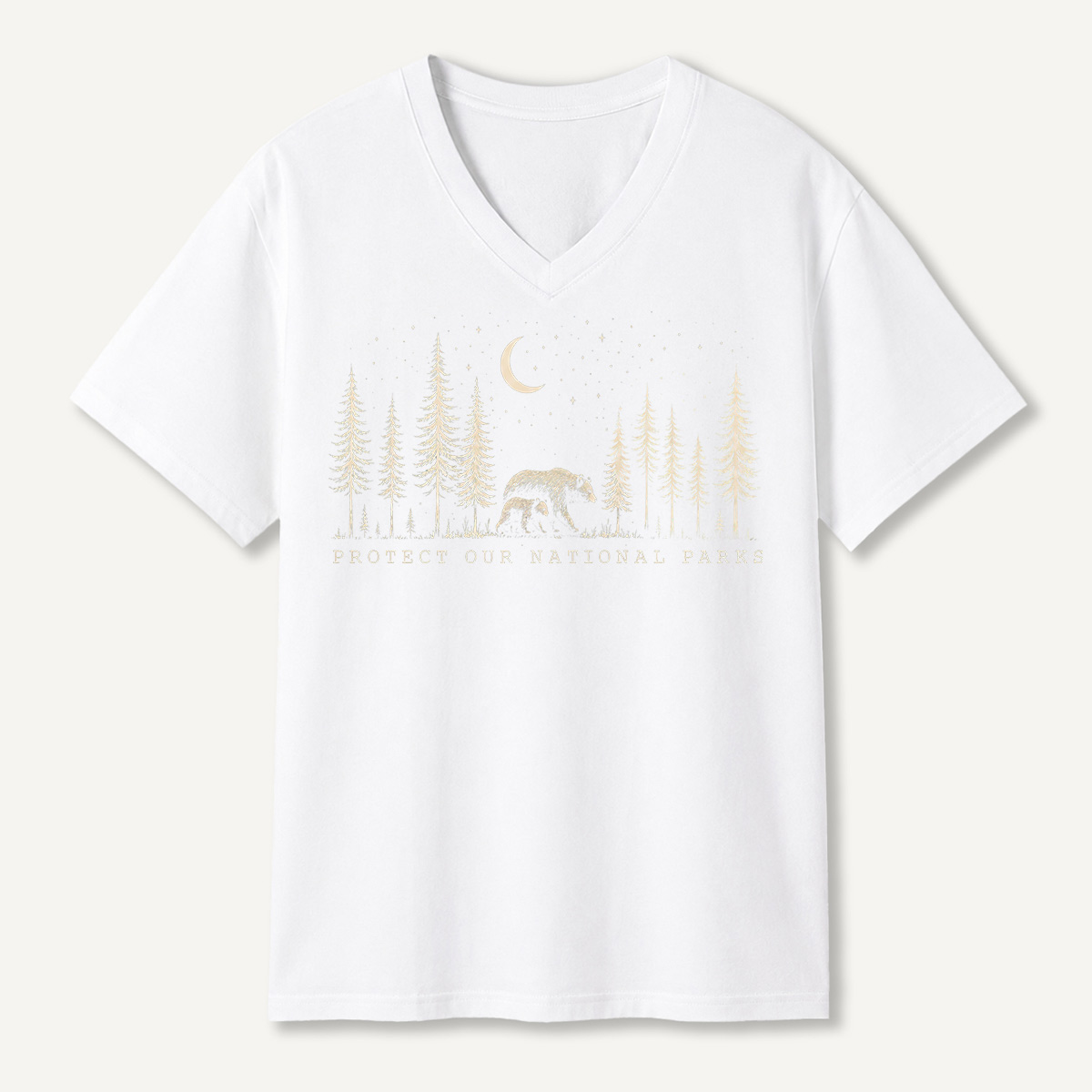 Protect The National Parks Environmental Activism V-neck T-Shirt