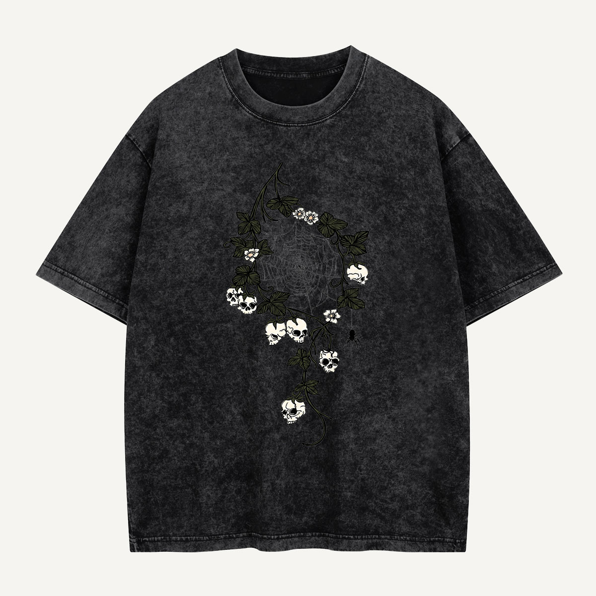 Web of Bones Washed T-Shirt