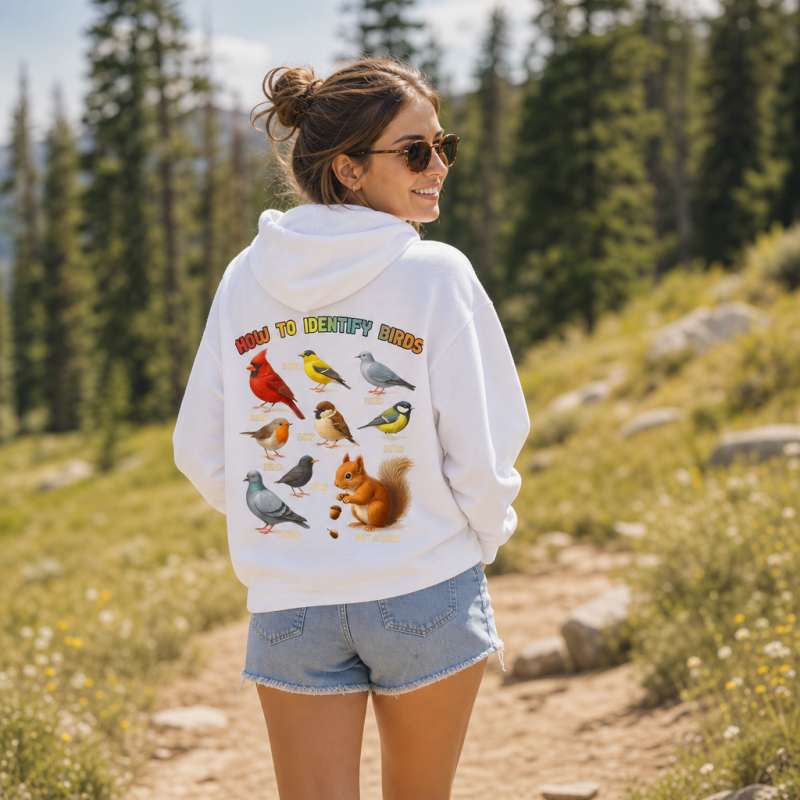 How to Identify Birds Hoodie