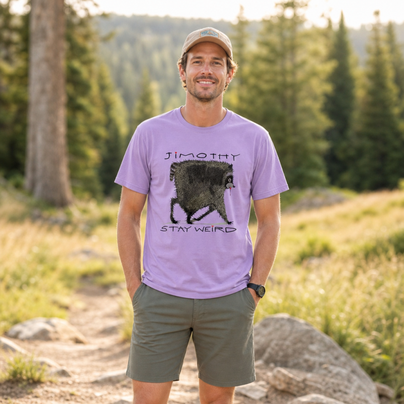Jimothy Stay Weird Creature T-Shirt
