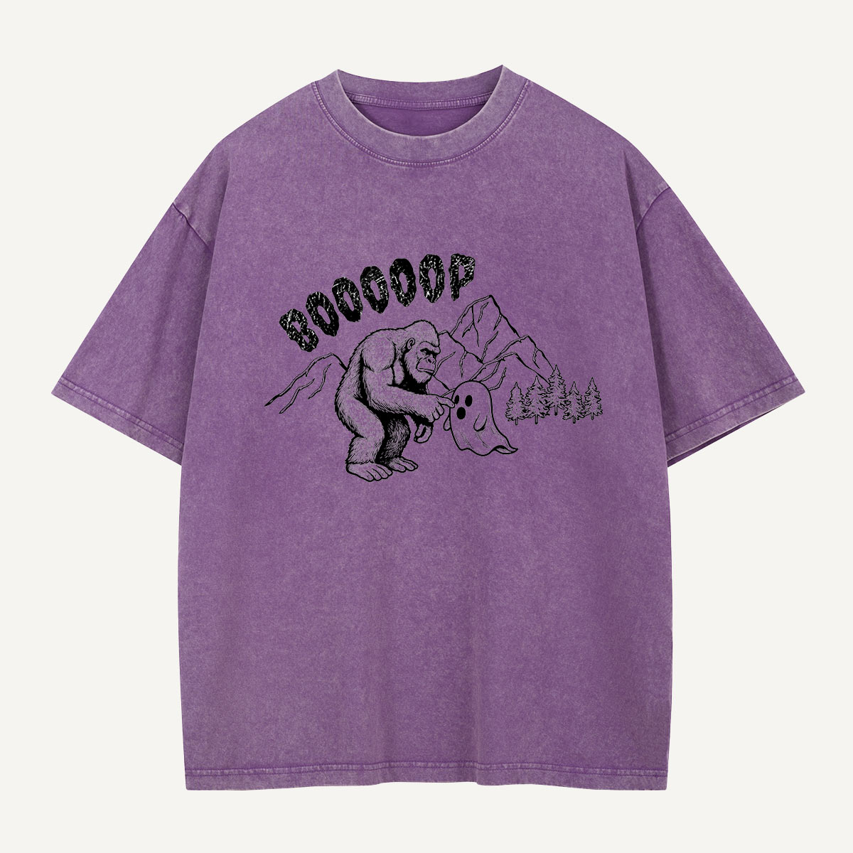 Bigfoot Says Boop Washed T-Shirt