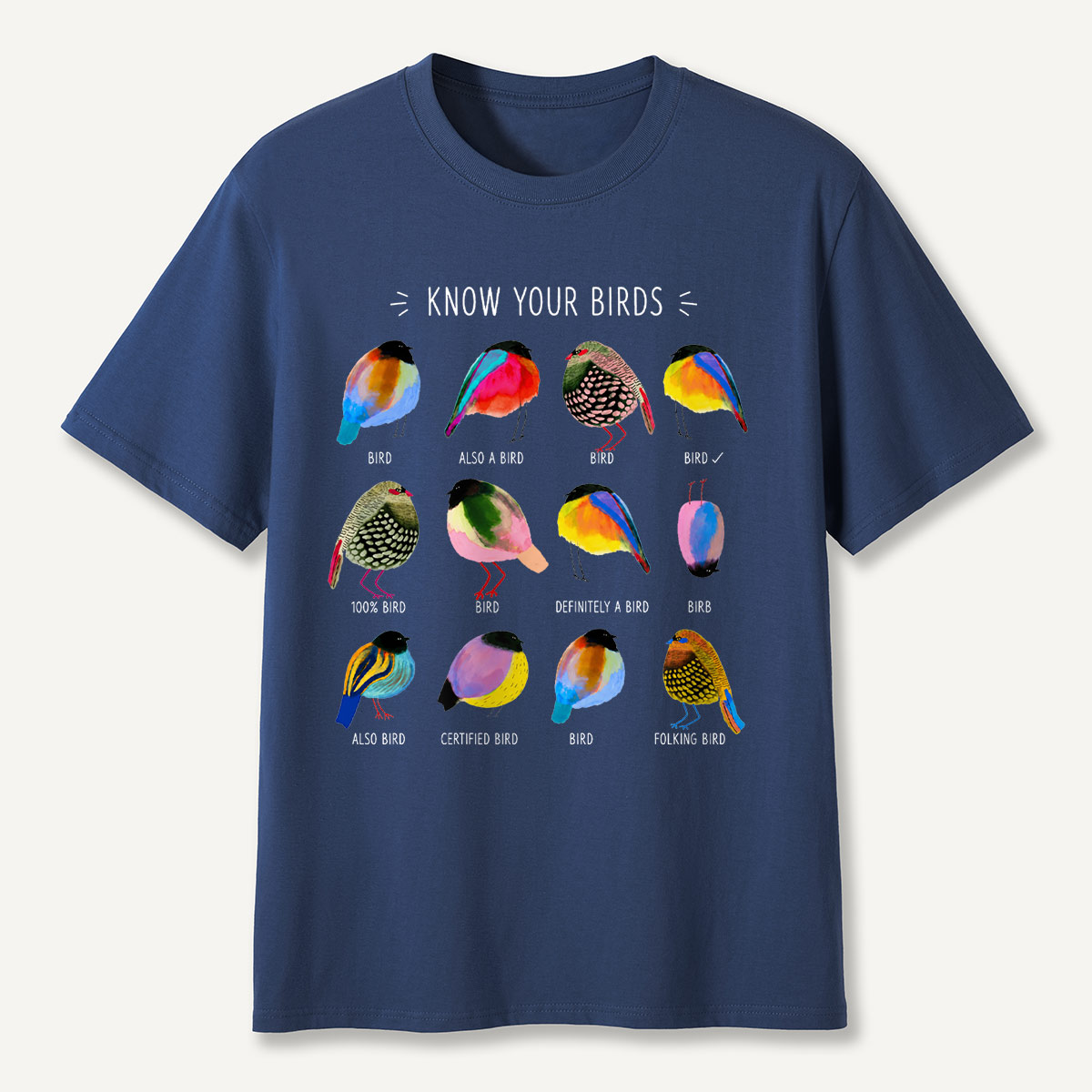 Colorful Bird Guide T-Shirt