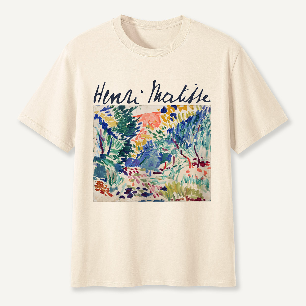 Henri Matisse Colorful Garden Art T-Shirt