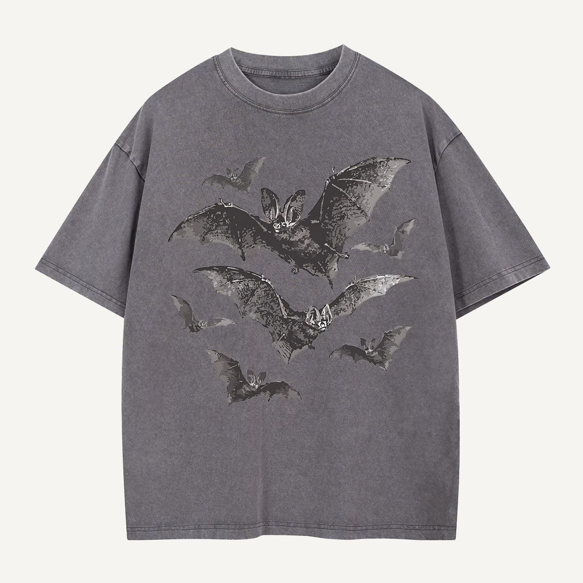 The Bat Pack Takes Flight Washed T-Shirt
