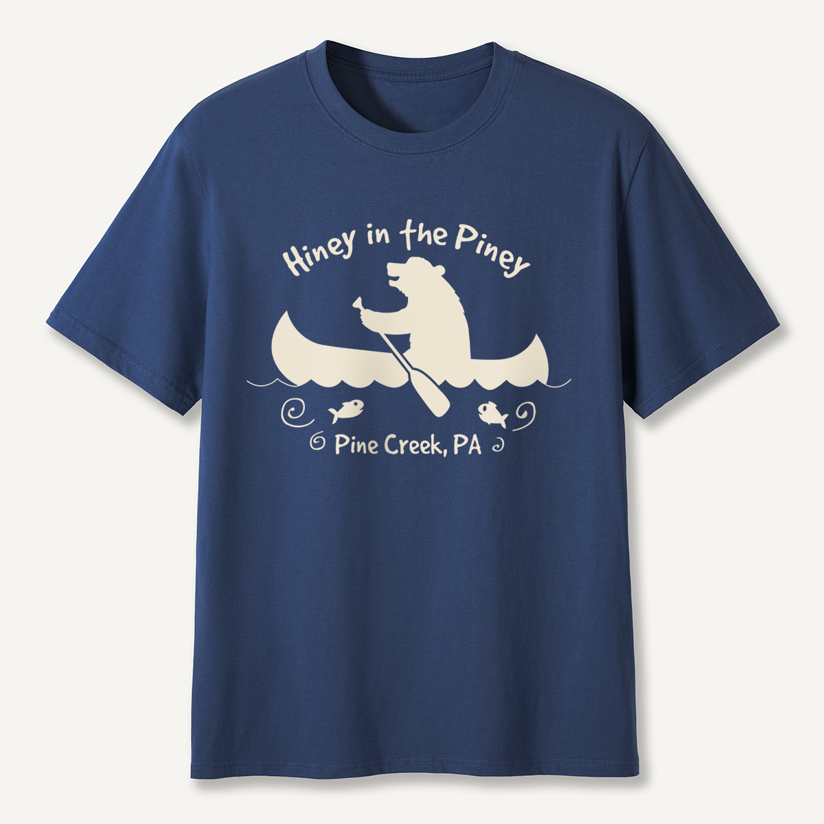Wholesale Bear In Canoe Tee