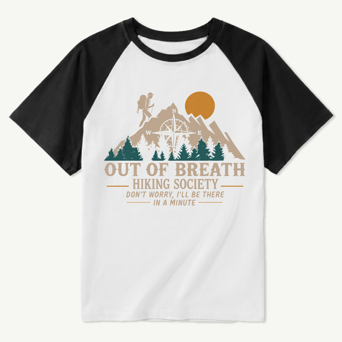 Out Of Breath Hiking Society T-Shirt