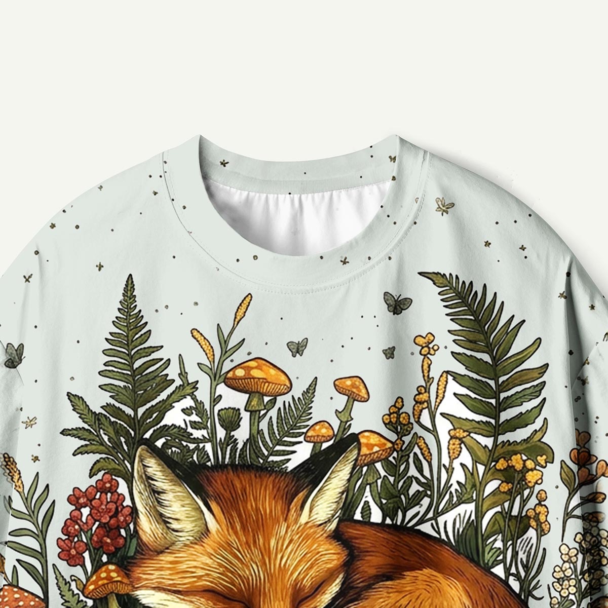 Sleeping Fox Meadow Botanical Premium Eco Tee