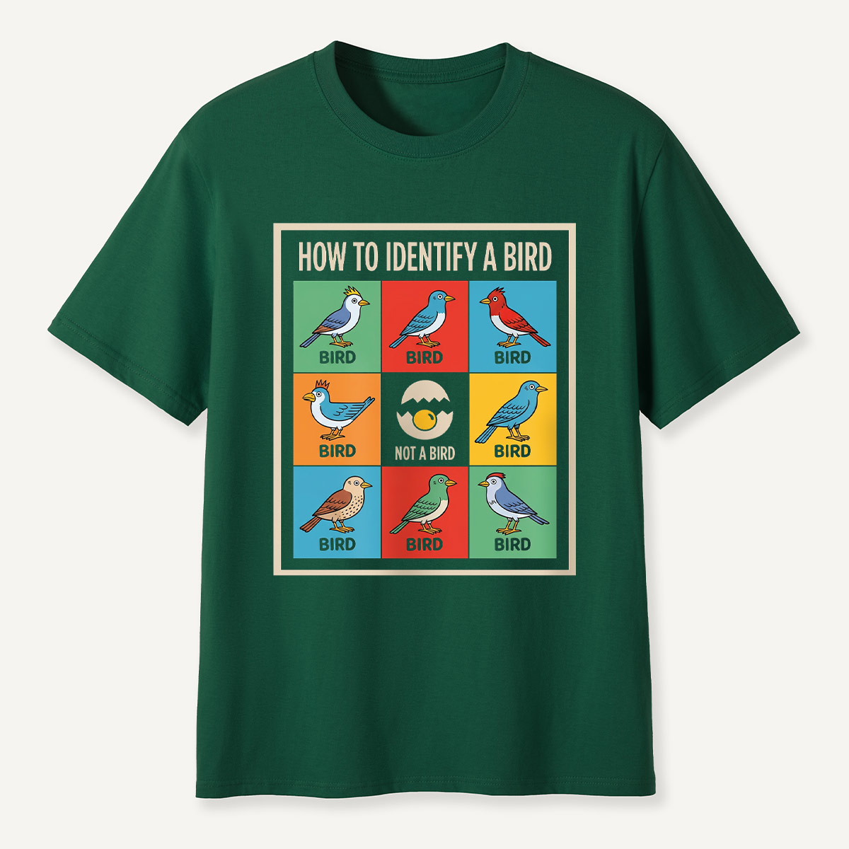 How to Identify Birds Bird Watching T-Shirt