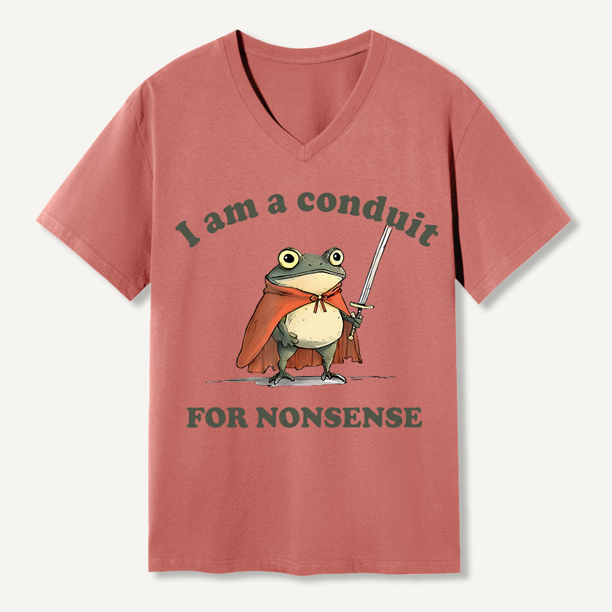 I Am A Conduit For Nonsense V-neck T-Shirt