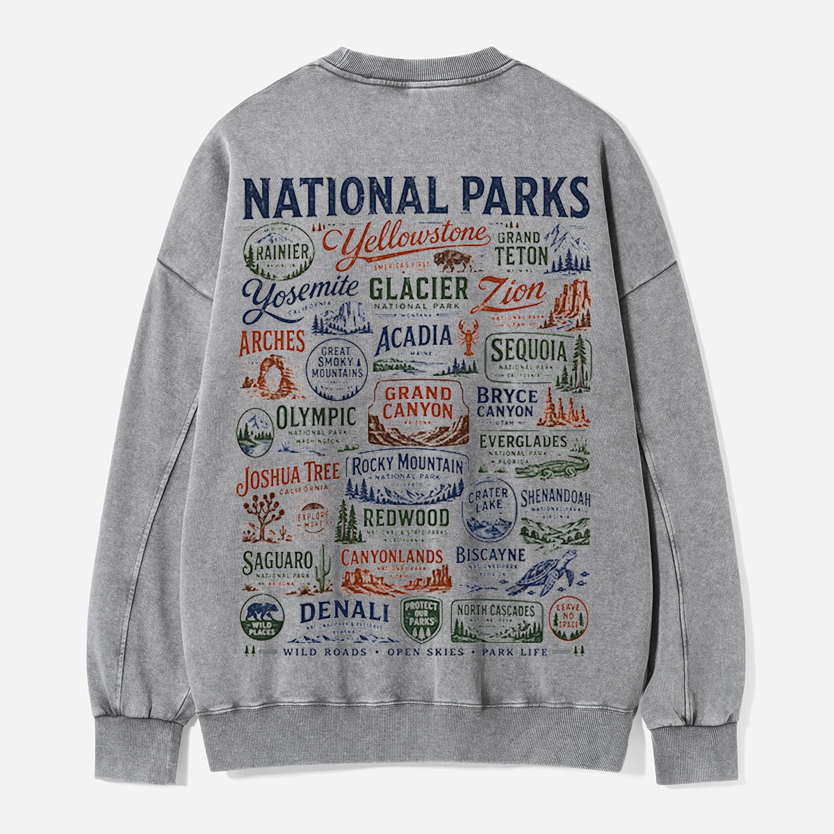 The Many Benefits Of Being An Introvert Back Printed Washed Hoodie