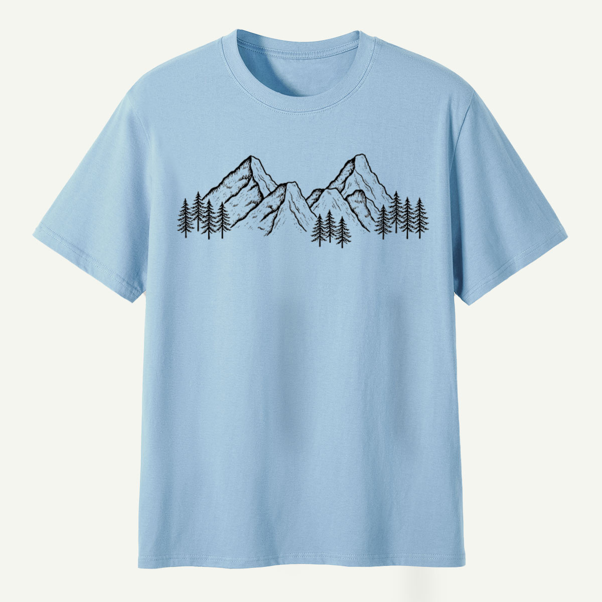 I Will Make A Way In The Wilderness Mountain River T-Shirt