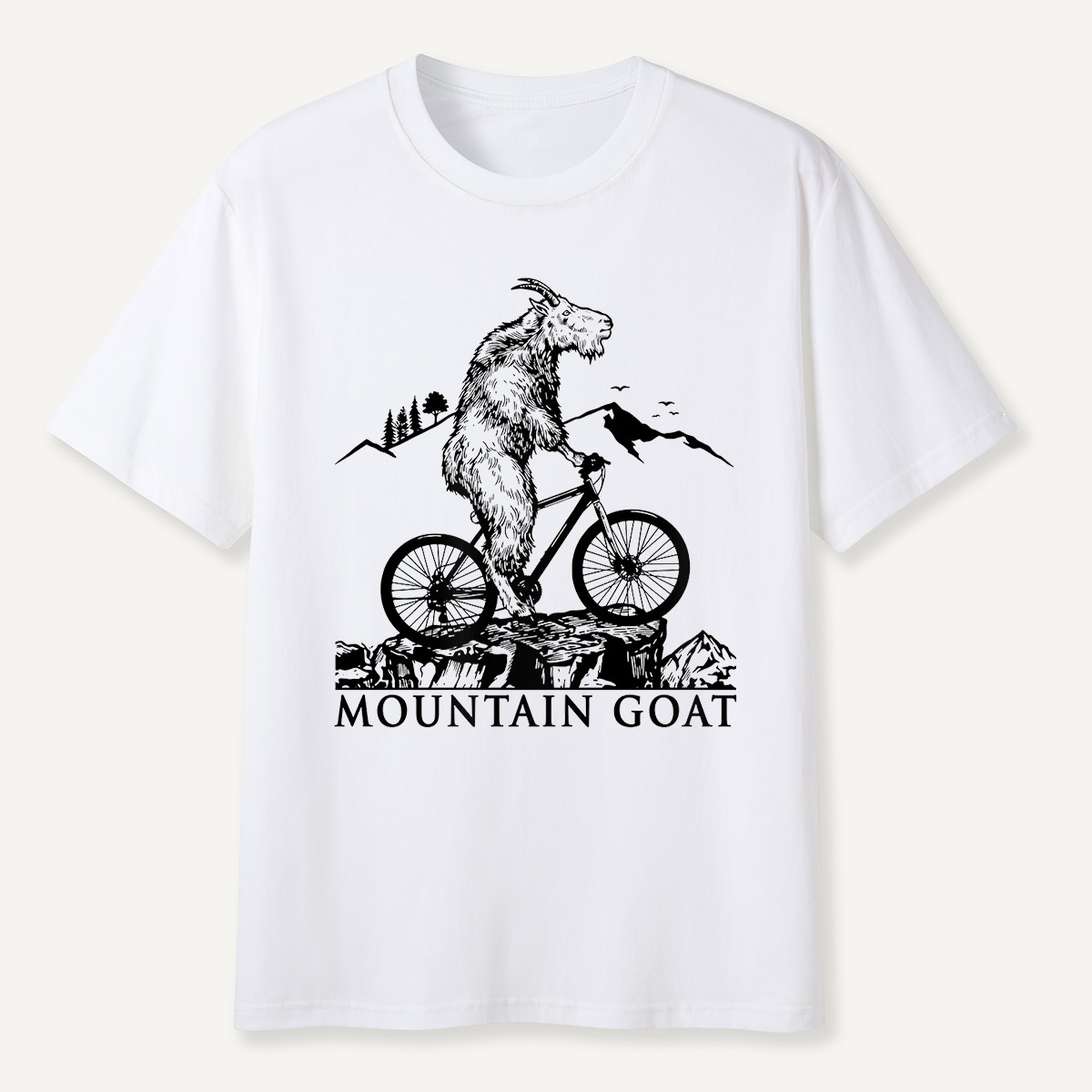 Mountain Goat Bicycle Adventure T-Shirt