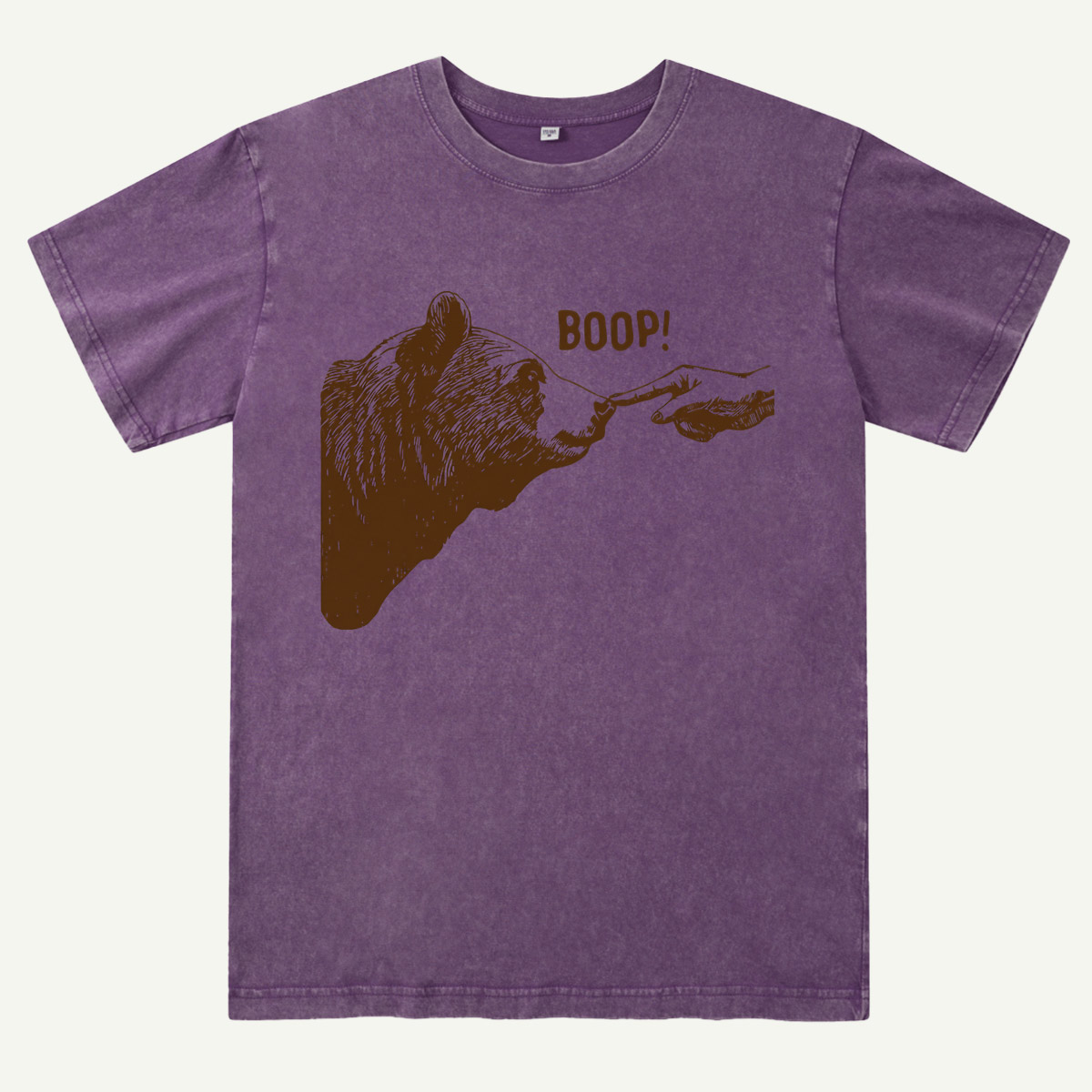 Boop Bear Nose Washed T-Shirt