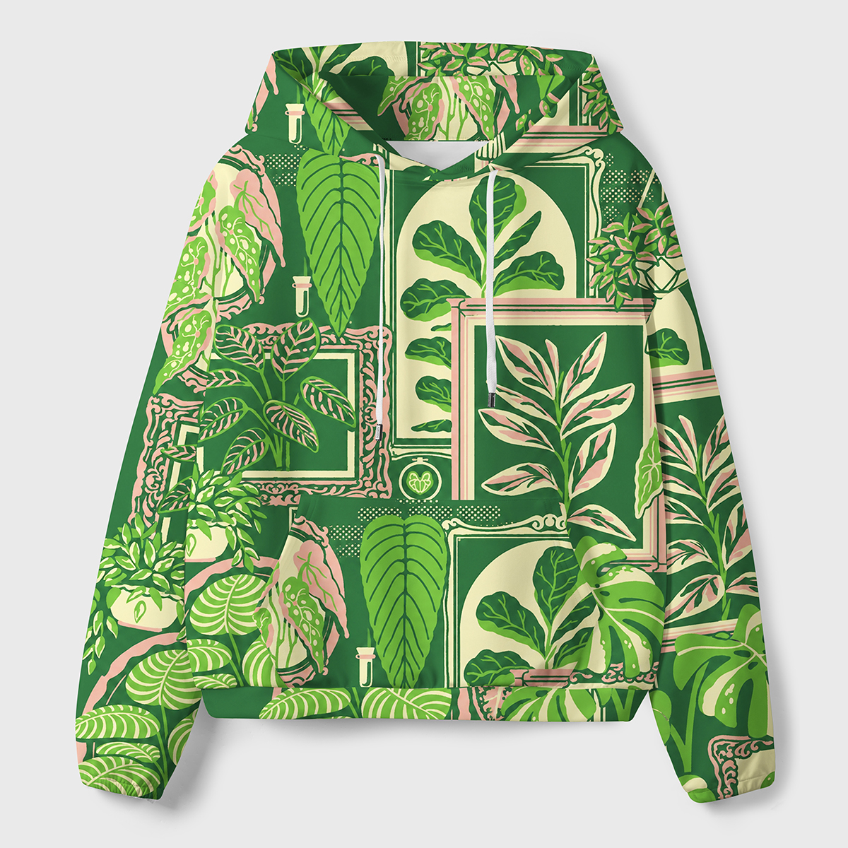 Botanical Gallery Green Premium Eco Hoodie