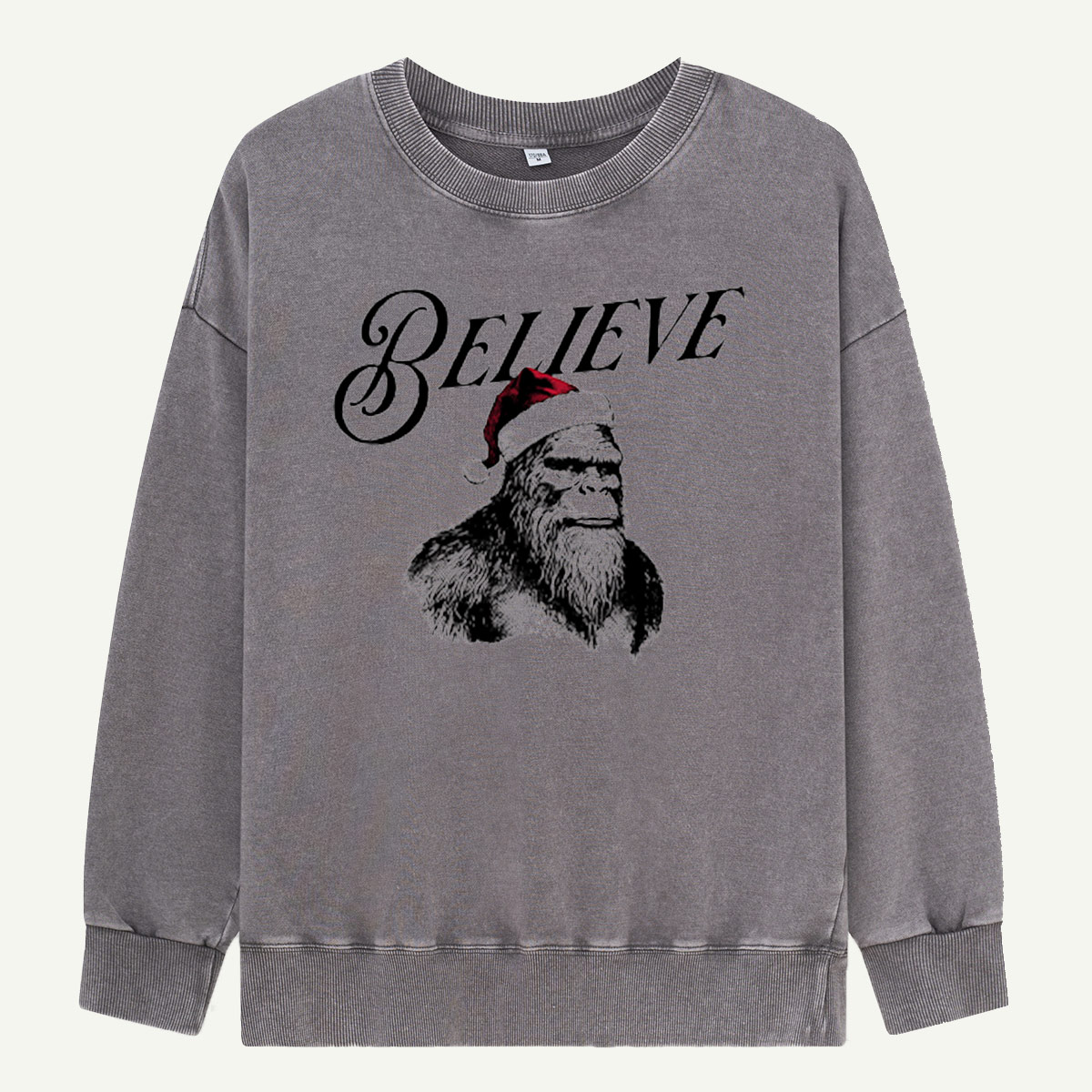 Believe Christmas Opossum Washed Sweatshirts