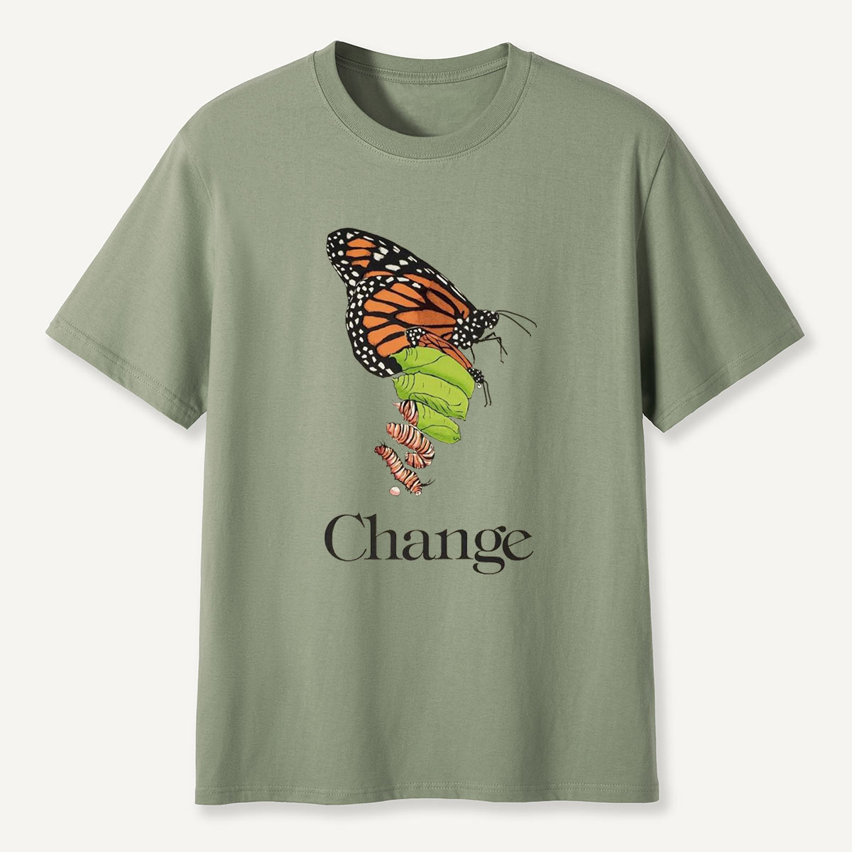 Butterfly Transformation Nature T-Shirt