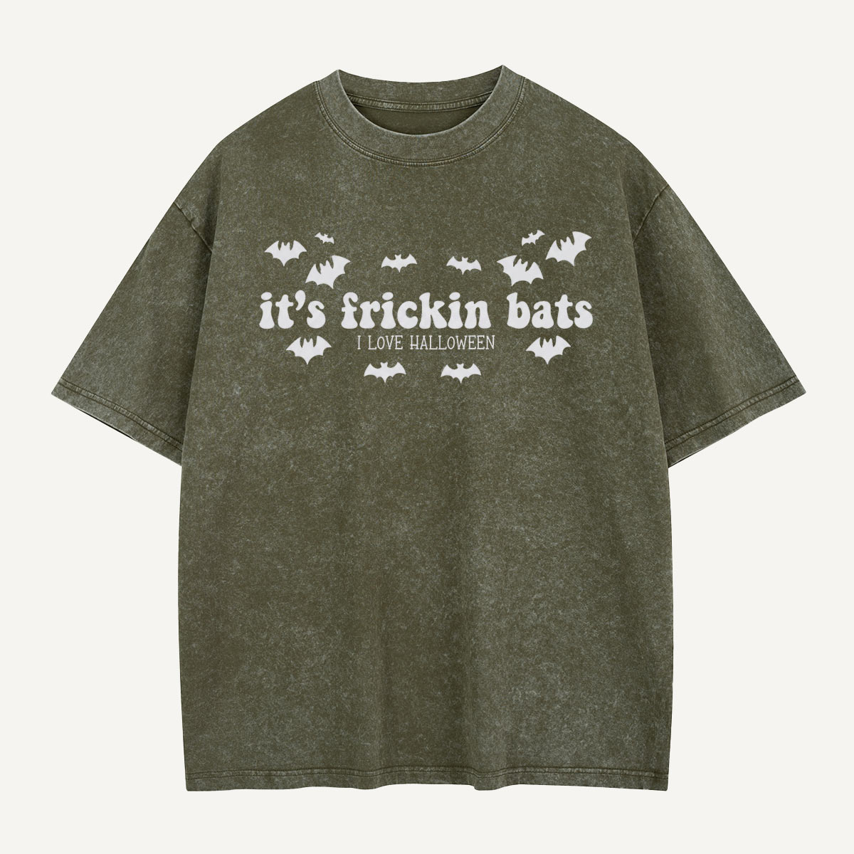 It’s Frickin Bats Season Washed T-Shirt