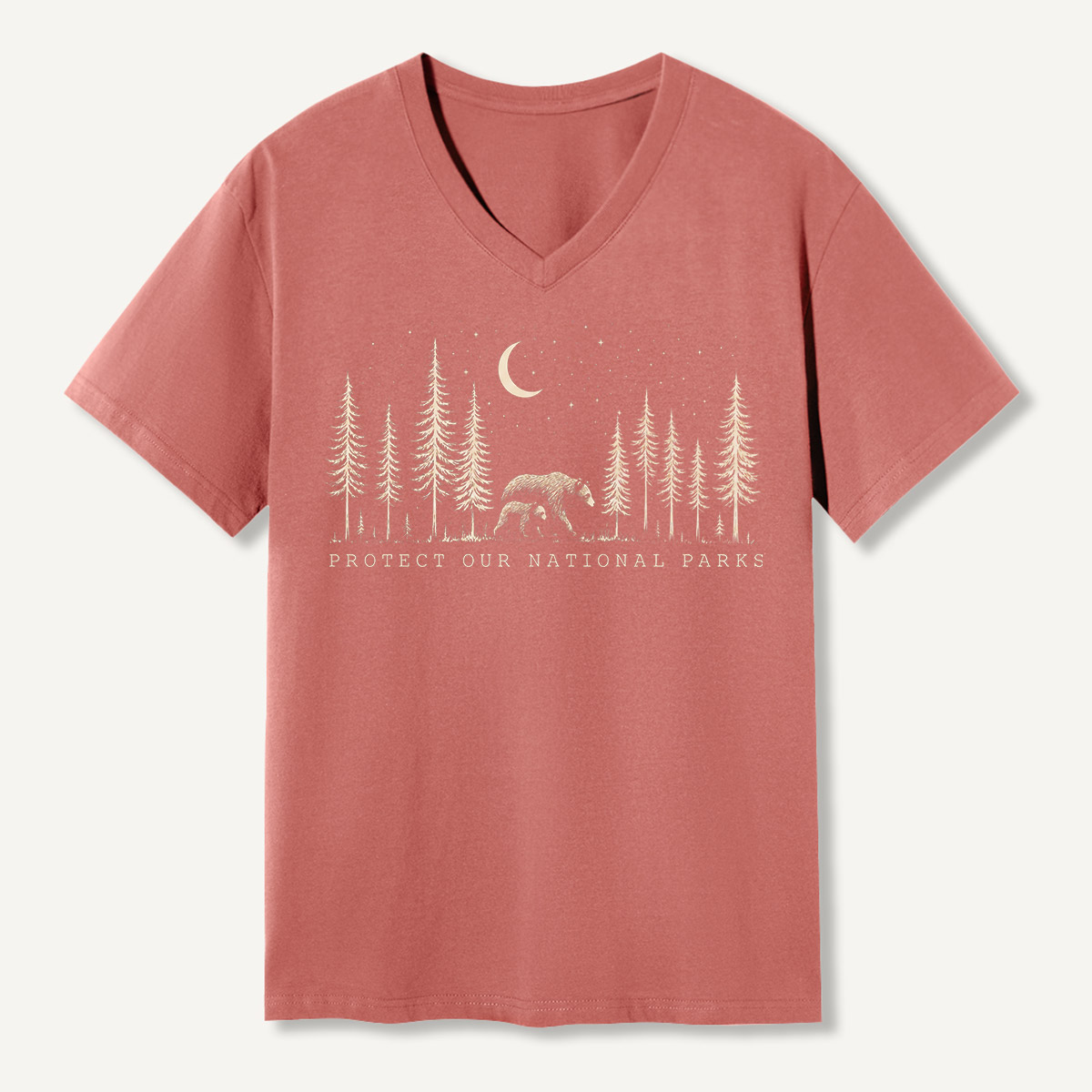 Protect The National Parks Environmental Activism V-neck T-Shirt