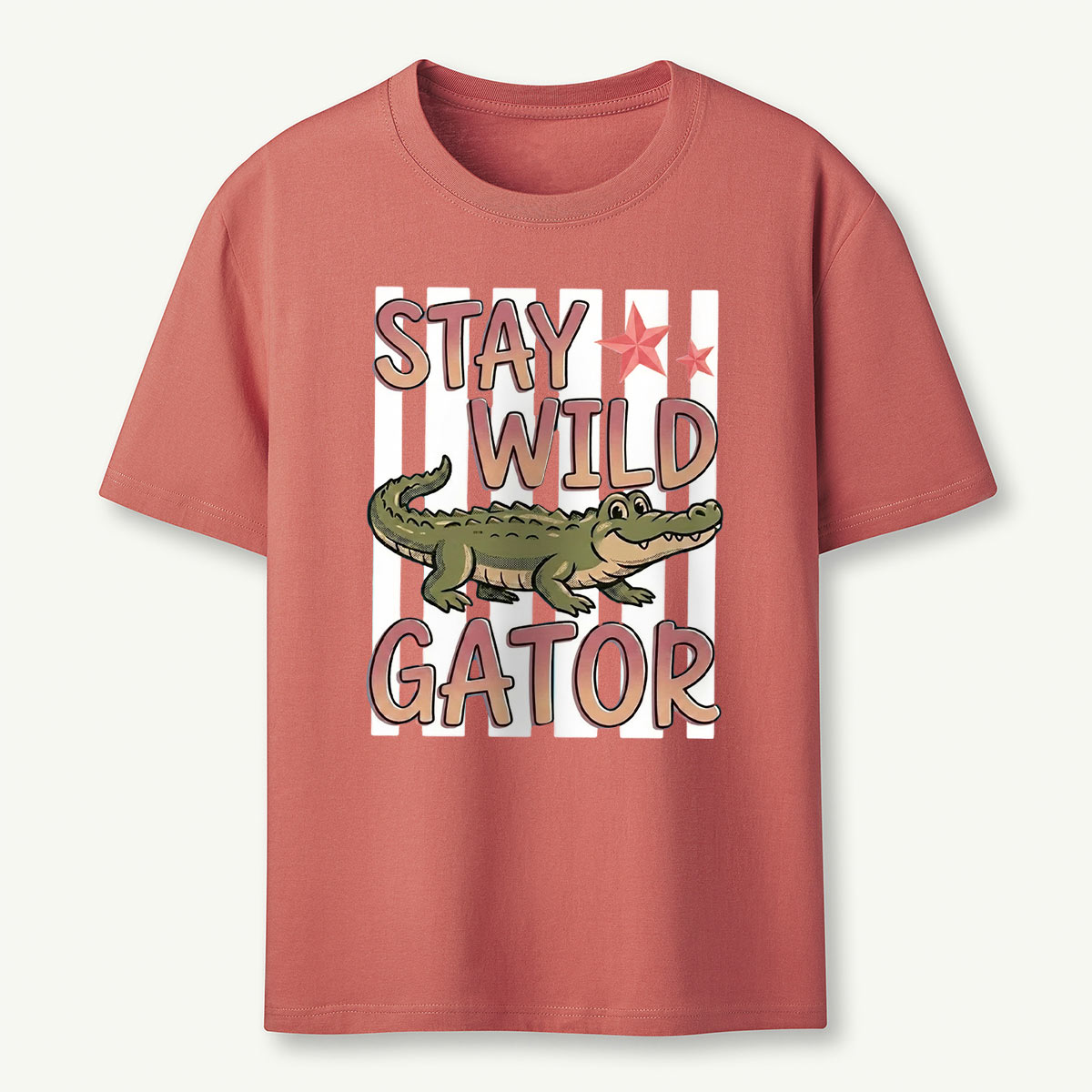 Stay Wild Gator Alligators T‑Shirt