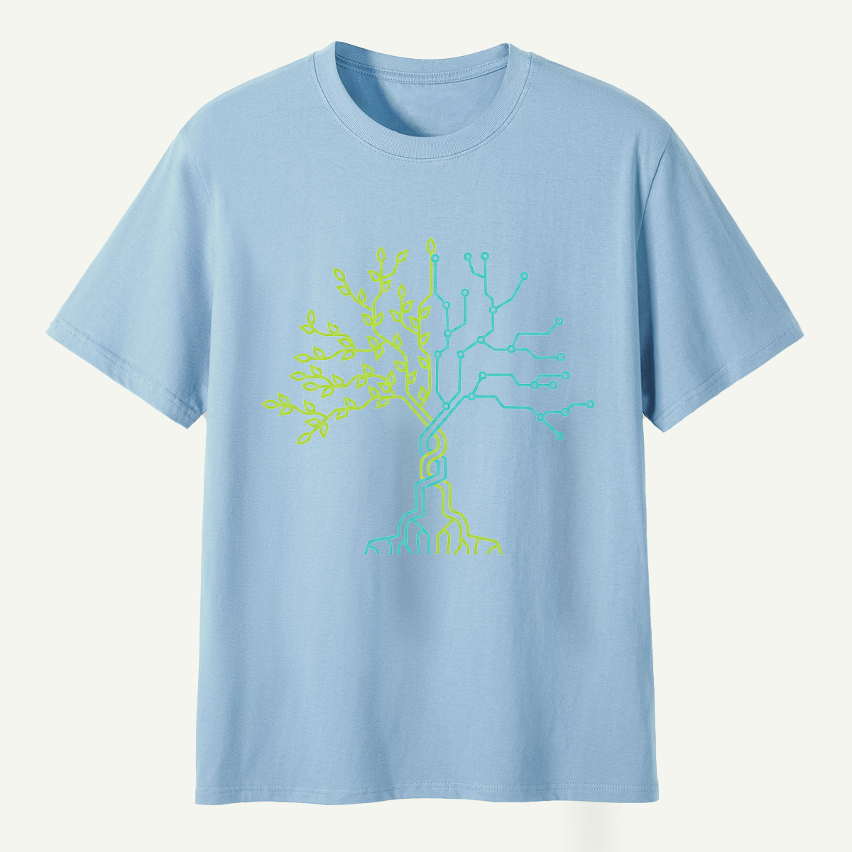 Half Alive Half Bare Tree T-Shirt