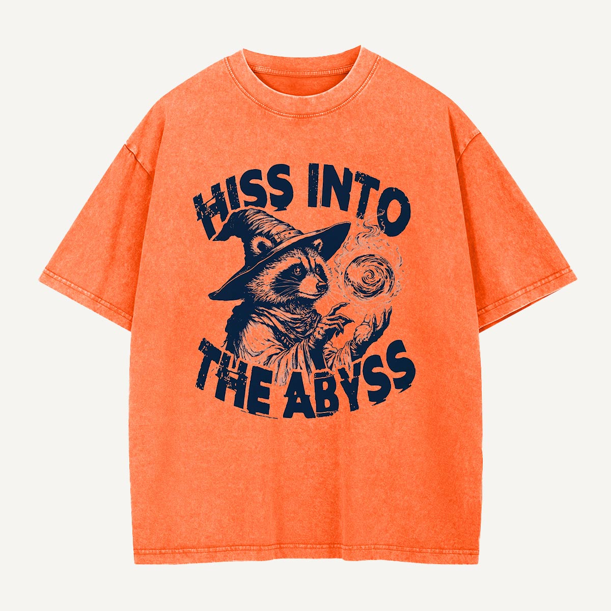 Hiss Into the Abyss Washed T-Shirt