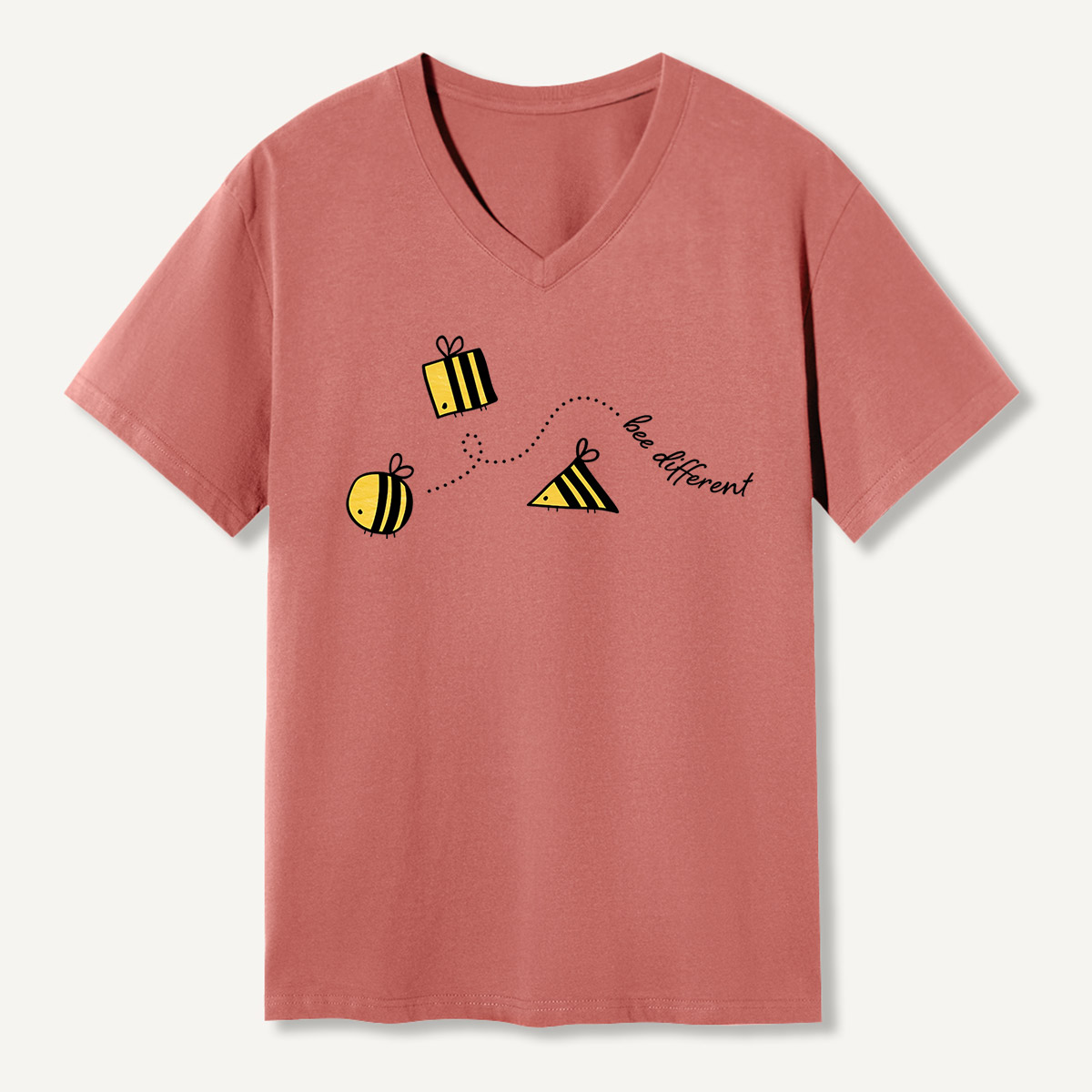 Bee Different V-neck T-Shirt