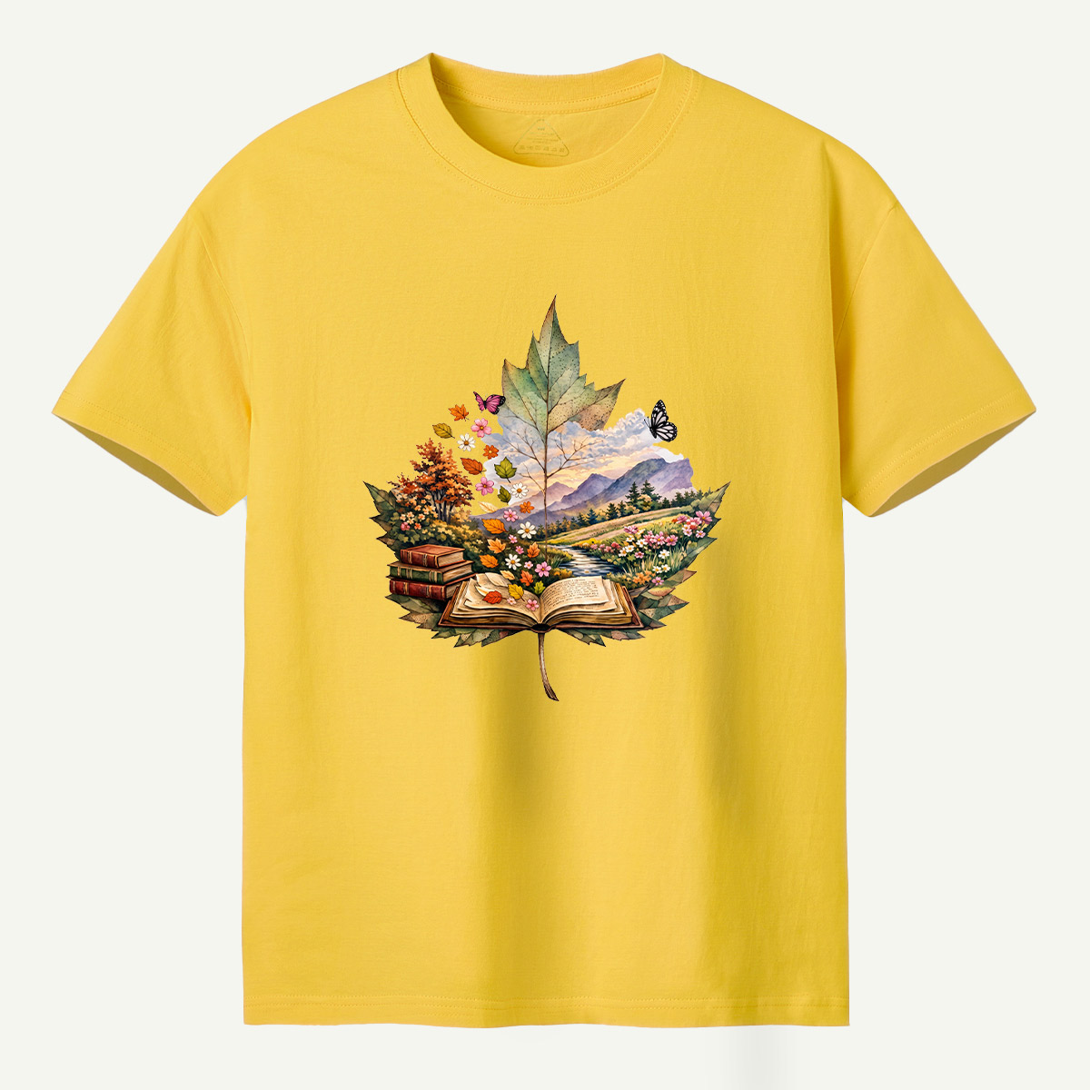 Autumn Leaf Forestscape T-Shirt