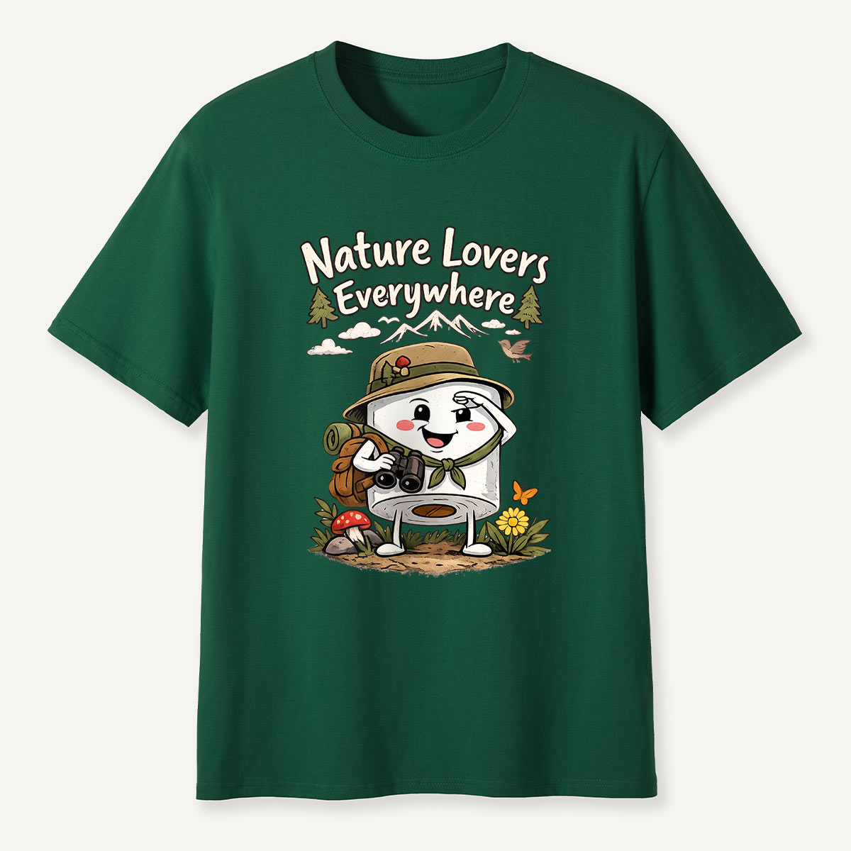 Nature Lovers Everywhere Hiking Dog T-Shirt
