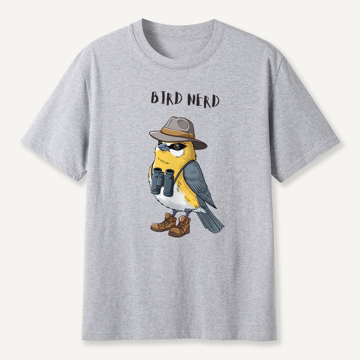 Bird Nerd Ranger Sparrow Cartoon T-Shirt