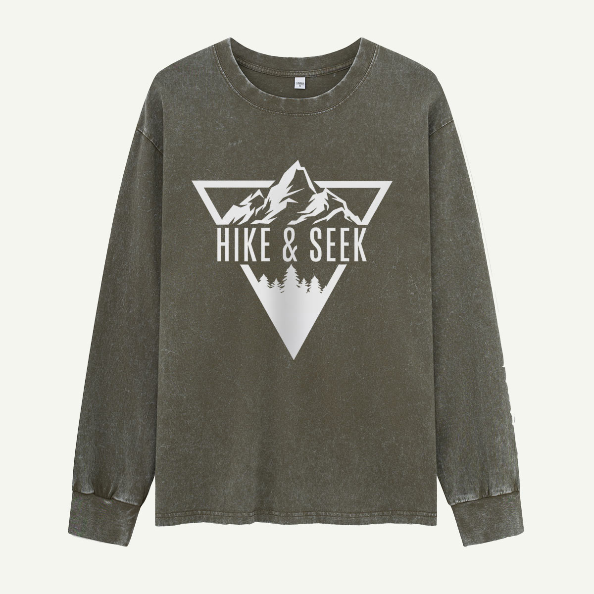 Hike and Seek Washed Long Sleeves