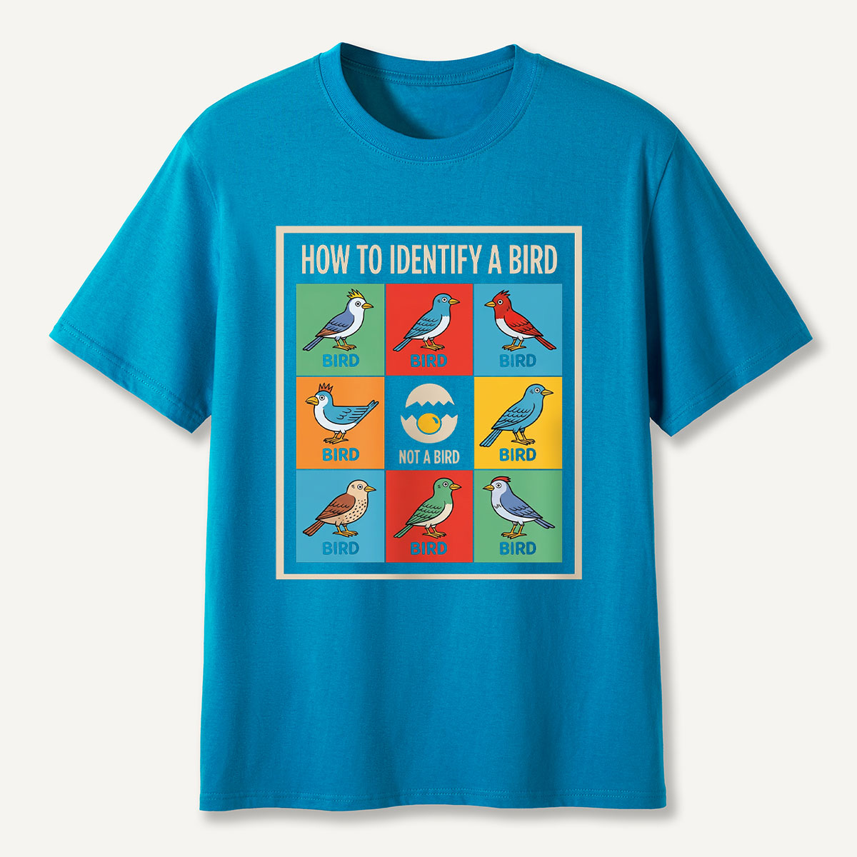 How to Identify Birds Bird Watching T-Shirt