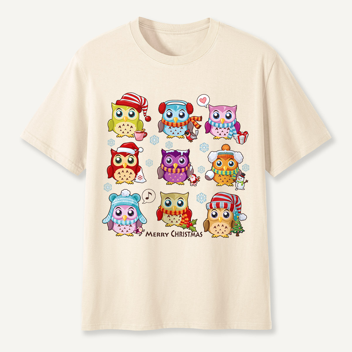 Christmas Owl Squad T-Shirt