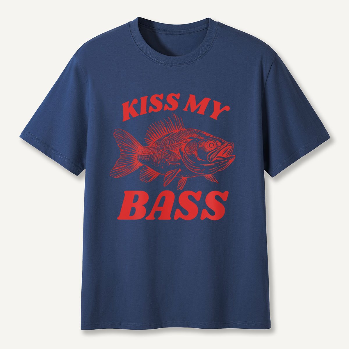 Kiss My Bass Fishing T-Shirt