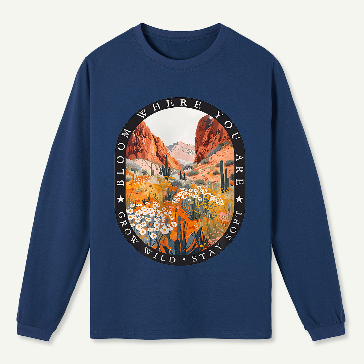 Desert Bloom Long Sleeve T-Shirt