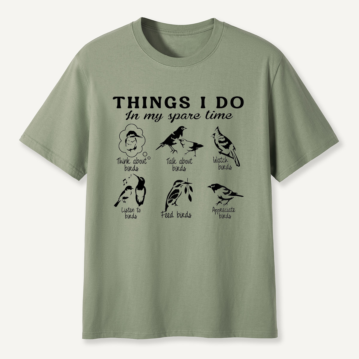 MDCTBYWY26072007 Things I Do In My Spare Time T-Shirt