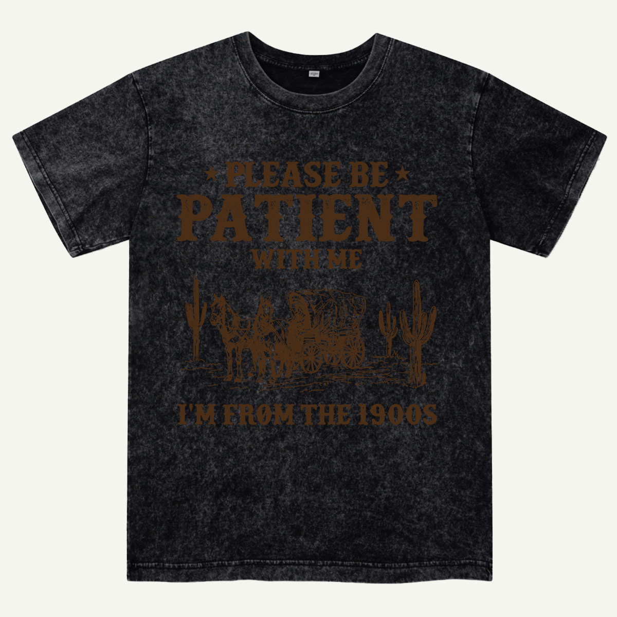 Please Be Patient With Me I'm From the 1900s Washed T-Shirt