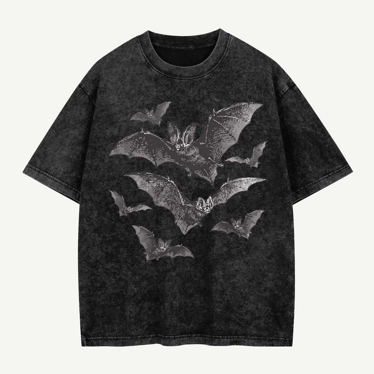 The Bat Pack Takes Flight Washed T-Shirt