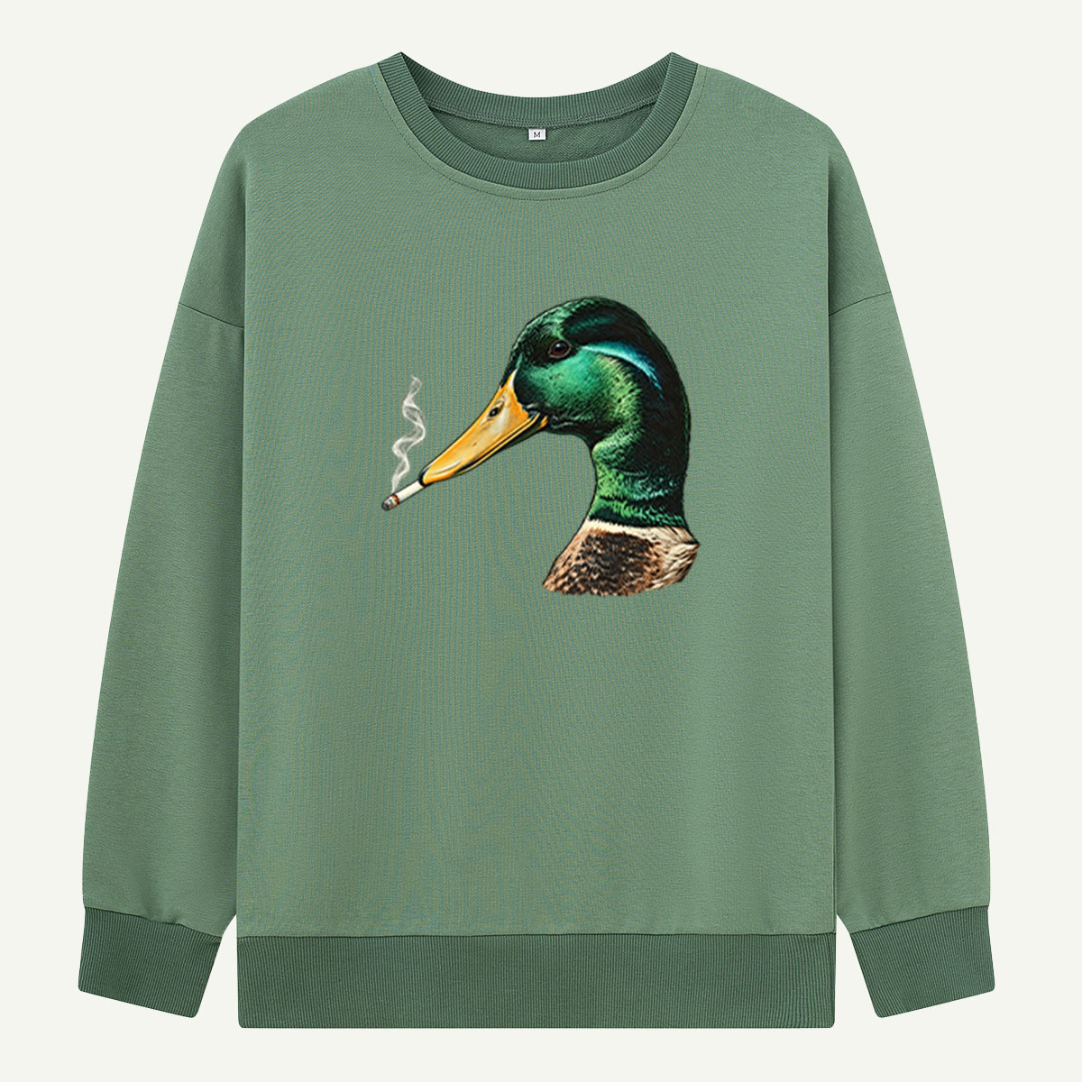 Smoking Mallard Vintage Attitude Sweatshirts