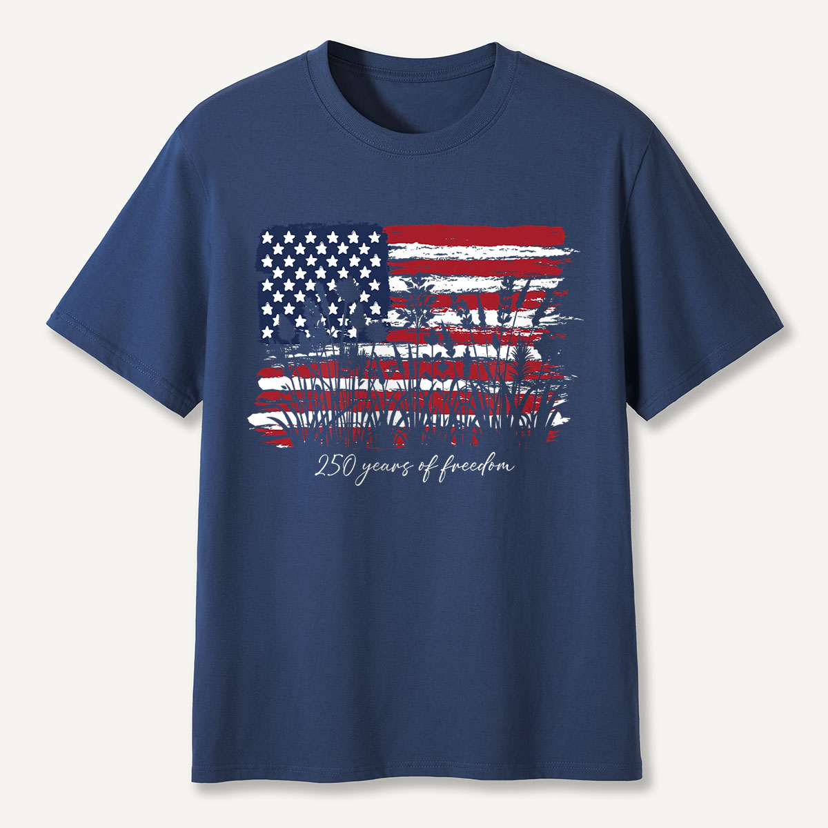 Vintage American Flag 250 Years of Freedom T-Shirt