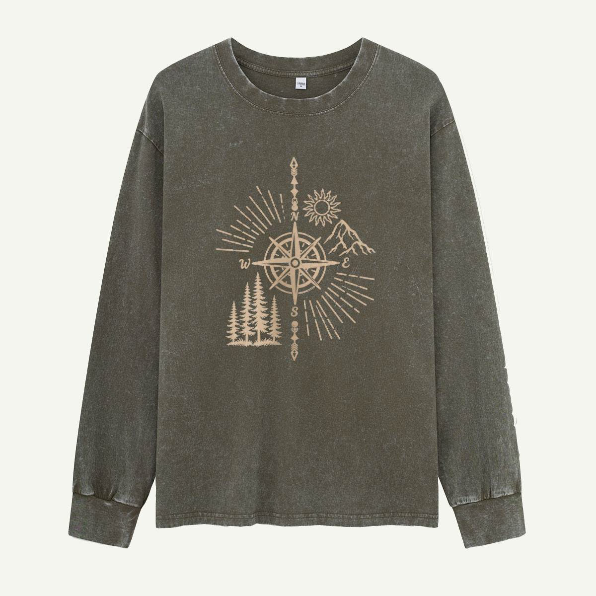 Find Your Way Outdoors Washed Long Sleeves