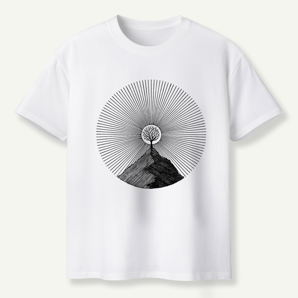 Tree Of Life Radiating Roots T-Shirt