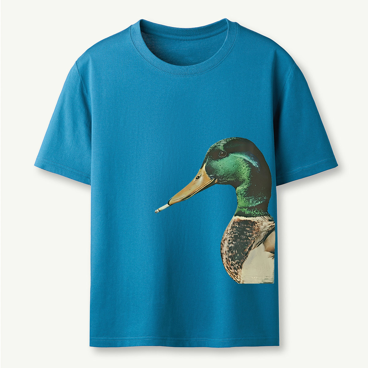 Retro Humor Funny Duck T‑Shirt