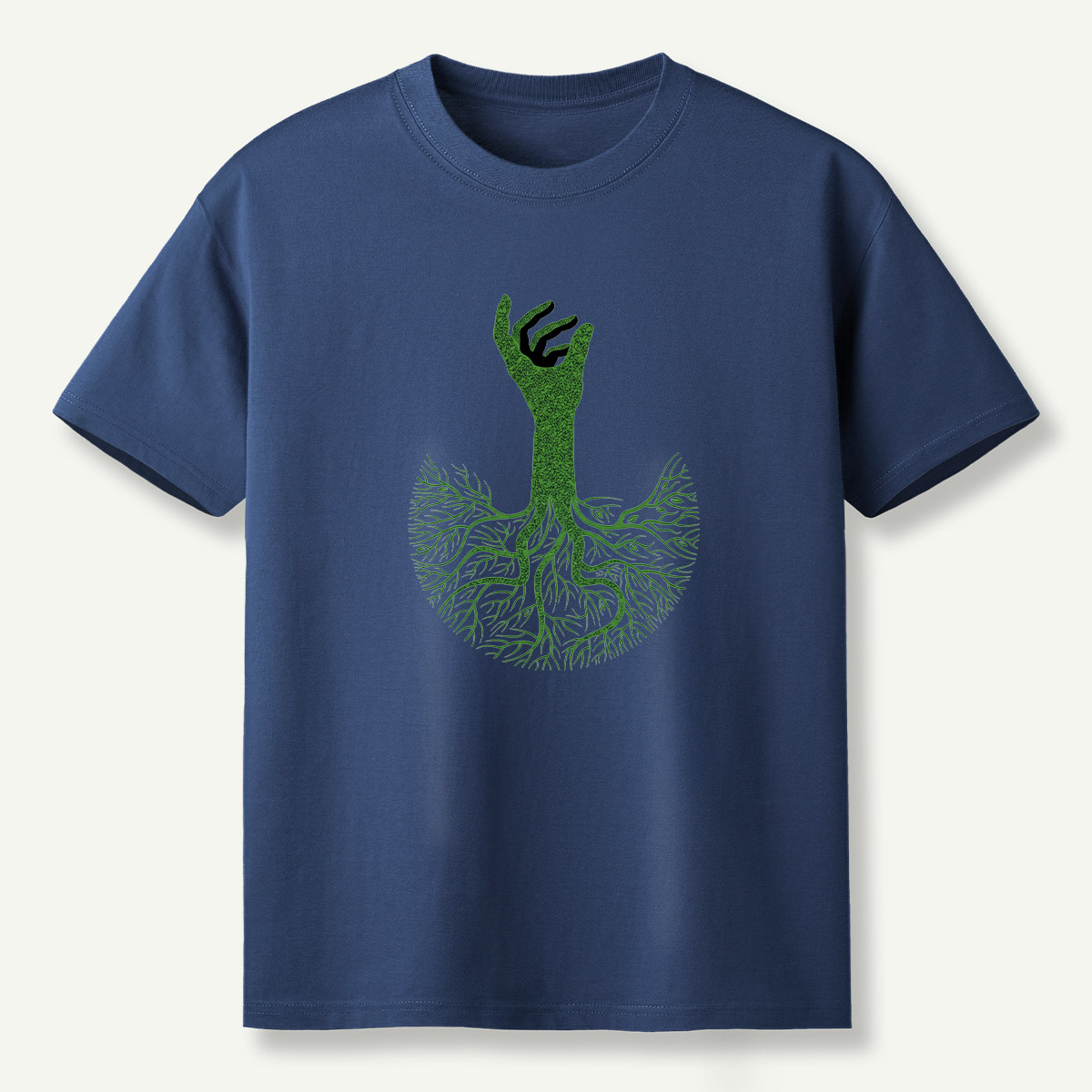 Growing Hand Tree Roots T-Shirt